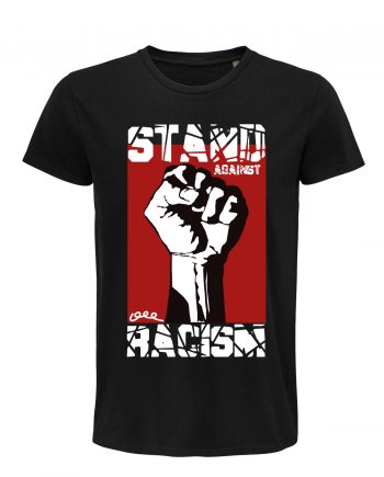 camiseta unisex stand against racism