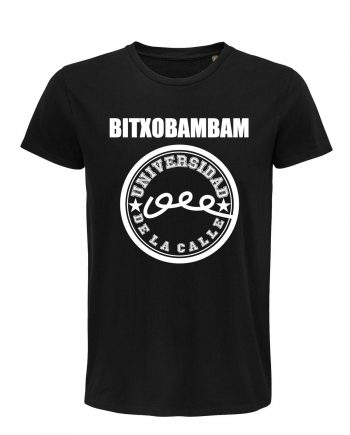 camiseta unisex Bitxobambam universidad de la calle