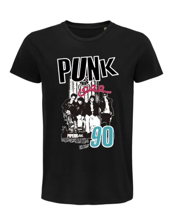 camiseta unisex bitxobambam punk 90 piperrak